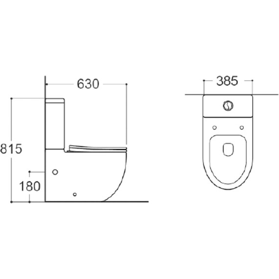 Унитаз-компакт Aquatek Европа AQ2903-00 с тонкой крышкой микролифт - 9 Унитаз-компакт Aquatek Европа AQ2903-00 с тонкой крышкой микролифт фото 9
