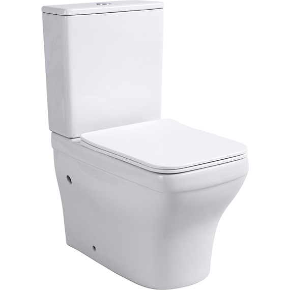 Унитаз-компакт безободковый Aquatek Амадео AQ2914-00 с крышкой микролифт фото 8