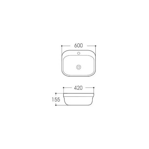 Раковина-чаша Aquatek Амадео 60 см AQ6042-00 - 3 Раковина-чаша Aquatek Амадео 60 см AQ6042-00 фото 3