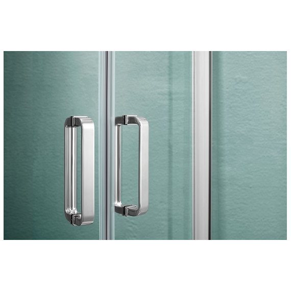 Душевое ограждение Aquatek 100x100 см AQ ARI KV 10020CH, хром/прозрачное - 7 Душевое ограждение Aquatek 100x100 см AQ ARI KV 10020CH, хром/прозрачное фото 7