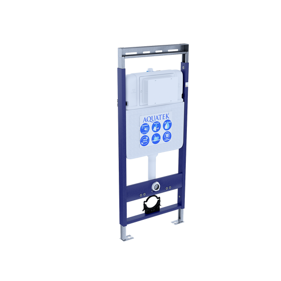 Инсталляция для унитаза Aquatek Easy Fix 50 1130х500х100 мм INS-0000010 (звукоизоляционная прокладка и крепление к стене в комплекте) - 4 Инсталляция для унитаза Aquatek Easy Fix 50 1130х500х100 мм INS-0000010 (звукоизоляционная прокладка и крепление к стене в комплекте) фото 4