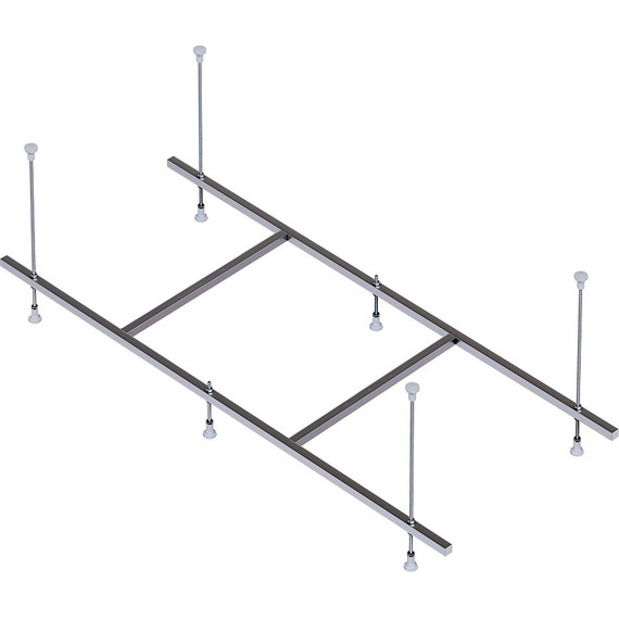 Каркас для ванны Aquatek Лугано/Либерти 170x70 см - 5 Каркас для ванны Aquatek Лугано/Либерти 170x70 см фото 5