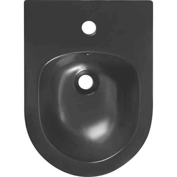 Биде подвесное Aquatek Мия AQ1004-MB, чёрный матовый фото 3