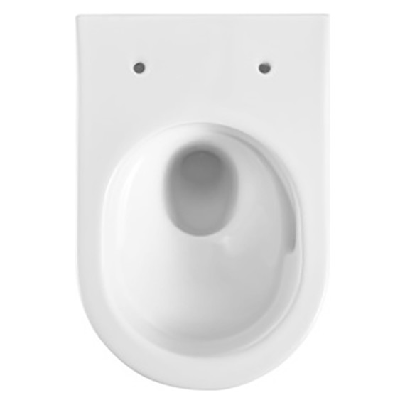 Унитаз подвесной безободковый Aquatek Оберон AQ1365T-00 с тонкой крышкой микролифт (Система смыва торнадо) - 5 Унитаз подвесной безободковый Aquatek Оберон AQ1365T-00 с тонкой крышкой микролифт (Система смыва торнадо) фото 5