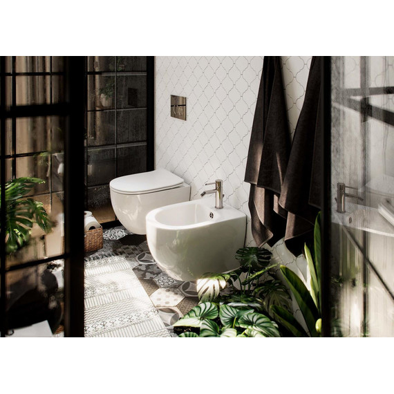 Унитаз подвесной безободковый Aquatek Европа AQ1901-MW с тонкой крышкой микролифт - 10 Унитаз подвесной безободковый Aquatek Европа AQ1901-MW с тонкой крышкой микролифт фото 10