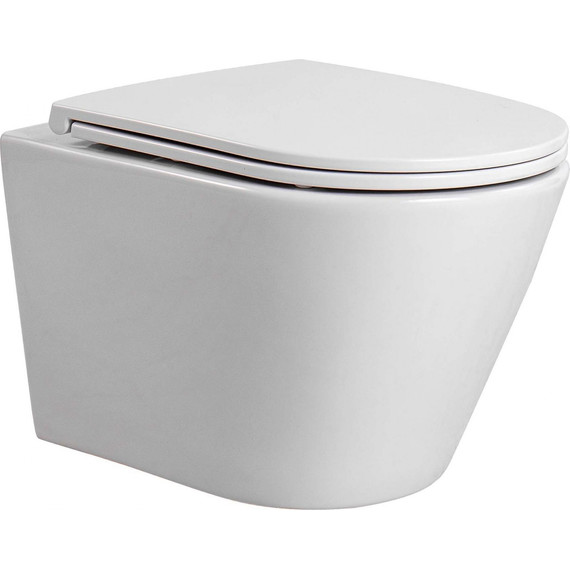 Унитаз подвесной безободковый Aquatek Вега AQ1904T-00 с тонкой крышкой микролифт (система смыва торнадо) - 14 Унитаз подвесной безободковый Aquatek Вега AQ1904T-00 с тонкой крышкой микролифт (система смыва торнадо) фото 14