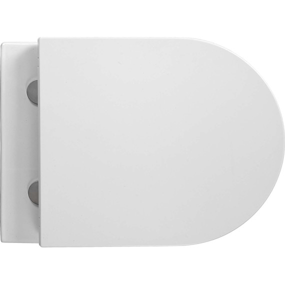 Унитаз подвесной безободковый Aquatek Вега AQ1904T-00 с тонкой крышкой микролифт (система смыва торнадо) - 15 Унитаз подвесной безободковый Aquatek Вега AQ1904T-00 с тонкой крышкой микролифт (система смыва торнадо) фото 15