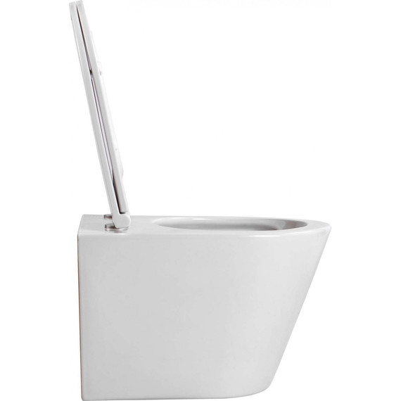 Унитаз подвесной безободковый Aquatek Вега AQ1904T-00 с тонкой крышкой микролифт (система смыва торнадо) - 16 Унитаз подвесной безободковый Aquatek Вега AQ1904T-00 с тонкой крышкой микролифт (система смыва торнадо) фото 16