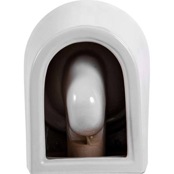 Унитаз подвесной безободковый Aquatek Вега AQ1904T-00 с тонкой крышкой микролифт (система смыва торнадо) - 12 Унитаз подвесной безободковый Aquatek Вега AQ1904T-00 с тонкой крышкой микролифт (система смыва торнадо) фото 12