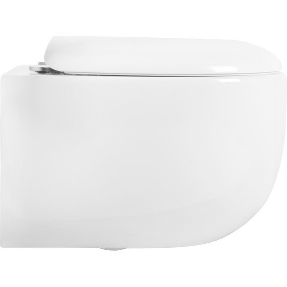 Унитаз подвесной безободковый Aquatek Альтаир AQ1980-00 с крышкой микролифт - 2 Унитаз подвесной безободковый Aquatek Альтаир AQ1980-00 с крышкой микролифт фото 2