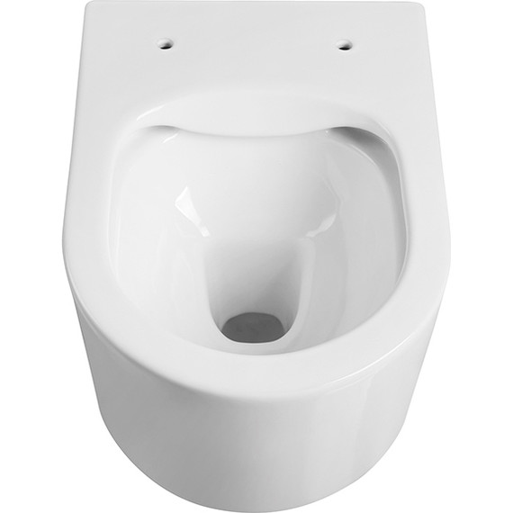 Унитаз подвесной безободковый Aquatek Мия AQ2004-00 с крышкой микролифт, Цвет производителя: белый фото 7