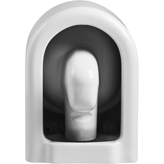 Унитаз подвесной безободковый Aquatek Мия AQ2004-00 с крышкой микролифт, Цвет производителя: белый фото 9