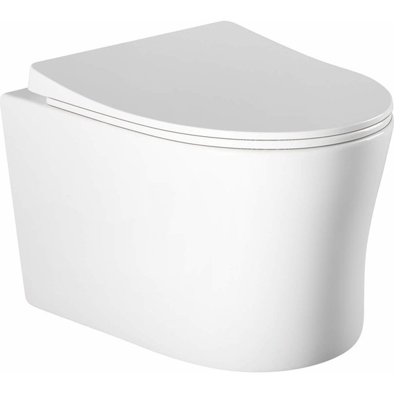 Унитаз подвесной безободковый Aquatek Ника AQ2009-00 с крышкой микролифт - 6 Унитаз подвесной безободковый Aquatek Ника AQ2009-00 с крышкой микролифт фото 6