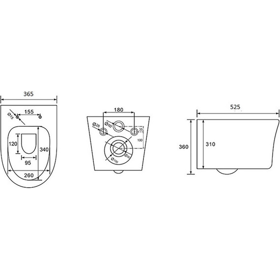 Унитаз подвесной безободковый Aquatek Ника AQ2009-00 с крышкой микролифт - 8 Унитаз подвесной безободковый Aquatek Ника AQ2009-00 с крышкой микролифт фото 8
