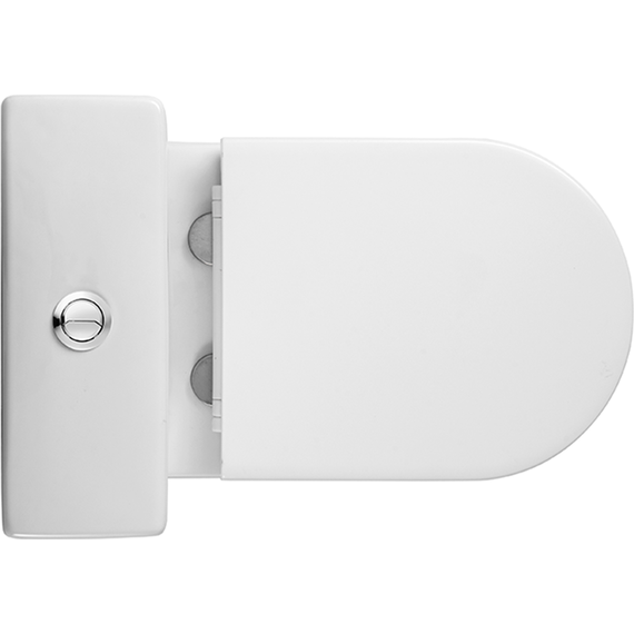 Унитаз-компакт Aquatek Леон AQ2785-00 с тонкой крышкой микролифт - 4 Унитаз-компакт Aquatek Леон AQ2785-00 с тонкой крышкой микролифт фото 4