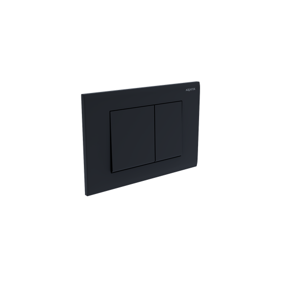 Инсталляция с подвесным унитазом комплект: Aquatek Set INS-0000012 с подвесным безободковым унитазом Классик AQ1112-00 сиденье микролифт, крепление, кнопка смыва чёрная матовая фото 7