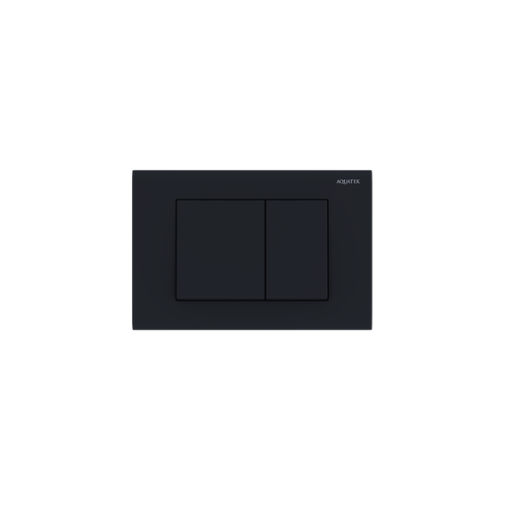 Инсталляция с подвесным унитазом комплект: Aquatek Set INS-0000012 с подвесным безободковым унитазом Лея AQ1199-00 сиденье микролифт, крепление, кнопка смыва чёрная матовая фото 6