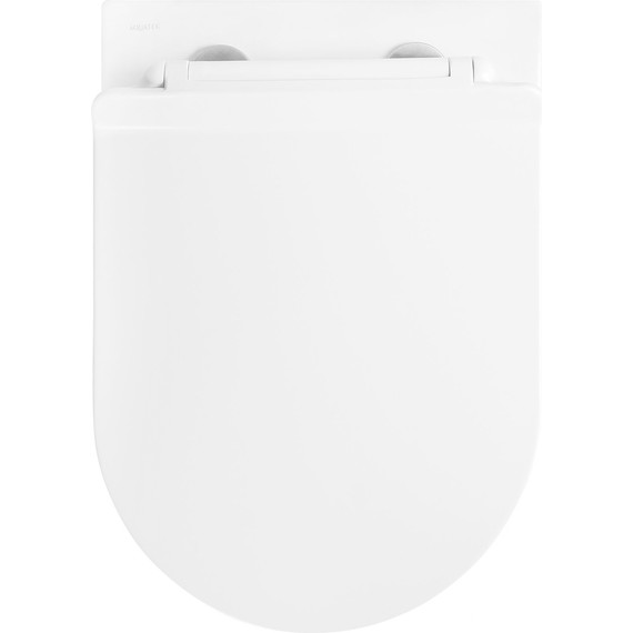 Унитаз подвесной безободковый Aquatek Альфа AQ1910-00 с тонкой крышкой микролифт - 6 Унитаз подвесной безободковый Aquatek Альфа AQ1910-00 с тонкой крышкой микролифт фото 6