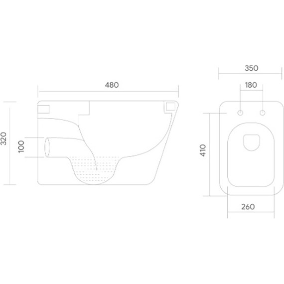 Унитаз подвесной безободковый Aquatek Дельта AQ1911-00 с тонкой крышкой микролифт фото 10