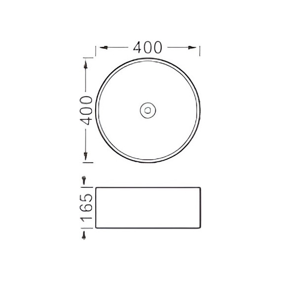 Раковина-чаша Aquatek 40 см AQ5118-MG, серый матовый - 5 Раковина-чаша Aquatek 40 см AQ5118-MG, серый матовый фото 5