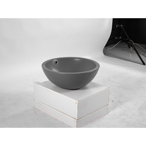Раковина-чаша Aquatek 44 см AQ5354-MG, серый матовый - 5 Раковина-чаша Aquatek 44 см AQ5354-MG, серый матовый фото 5