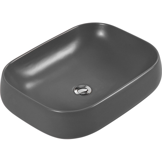 Раковина-чаша Aquatek 56 см AQ5526-MG, серый матовый фото 2