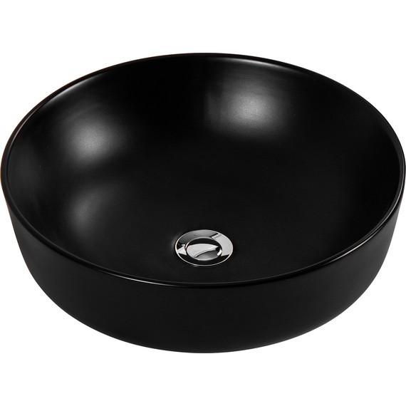 Раковина-чаша Aquatek Европа 41 см AQ5558-MB, чёрный матовый - 3 Раковина-чаша Aquatek Европа 41 см AQ5558-MB, чёрный матовый фото 3