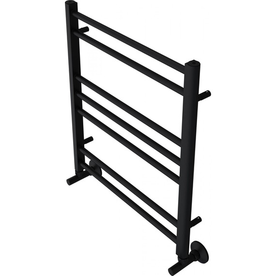 Полотенцесушитель водяной Aquatek Вега П7 500х600 мм AQ DR0760BL, чёрный муар фото 2