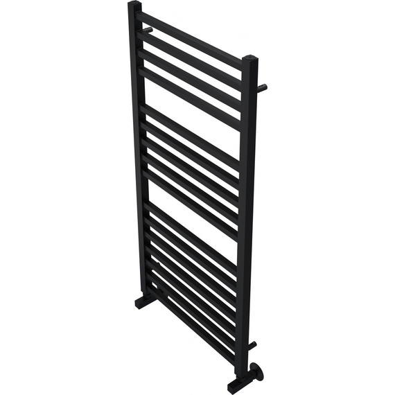 Полотенцесушитель водяной Aquatek Альтаир П16 500х1100 мм AQ KK1611BL, чёрный муар фото 2