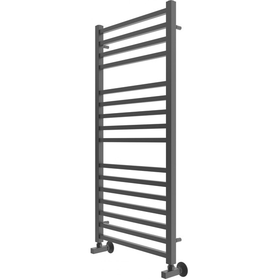 Полотенцесушитель водяной Aquatek Альтаир П16 500х1100 мм AQ KK1611BL, чёрный муар фото 6