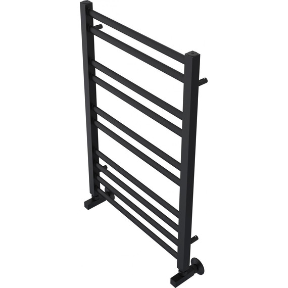 Полотенцесушитель водяной Aquatek Поларис П10 500х800 мм AQ KO1080BL, чёрный муар фото 6