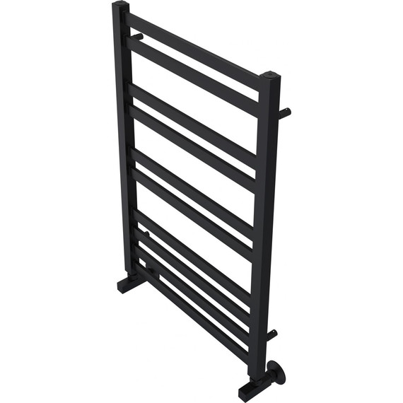 Полотенцесушитель водяной Aquatek Лира П10 500х800 мм AQ KP1080BL, чёрный муар фото 2