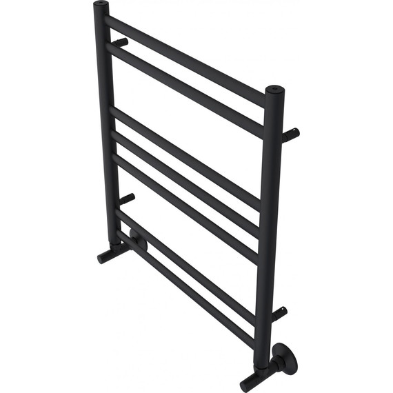 Полотенцесушитель водяной Aquatek Оберон П7 500х600 мм AQ RO0760BL, чёрный муар фото 2