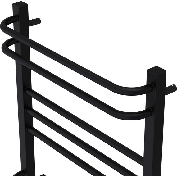 Полотенцесушитель электрический Aquatek Бетта П7 500х700 мм AQ EL KRC0770BL, чёрный муар фото 3