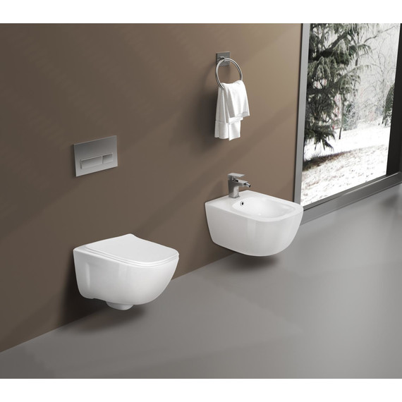 Унитаз с инсталляцией Aquatek Set Дива-020 4в1 фото 11