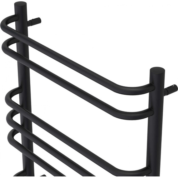 Полотенцесушитель электрический Aquatek Пандора П7 500х700 мм AQ EL RPC0770BL, чёрный муар фото 3