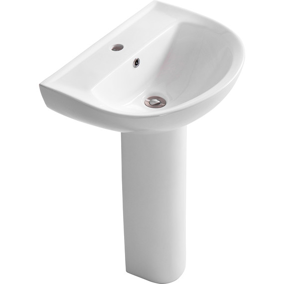 Раковина подвесная Aquatek 55 см AQ5420-00 - 4 Раковина подвесная Aquatek 55 см AQ5420-00 фото 4