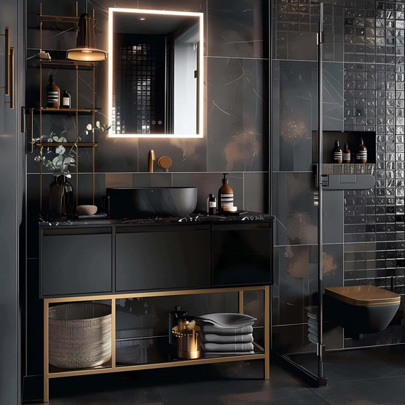 Зеркало-шкаф Aquatek 60 см AQ7603B-MLC фото 7