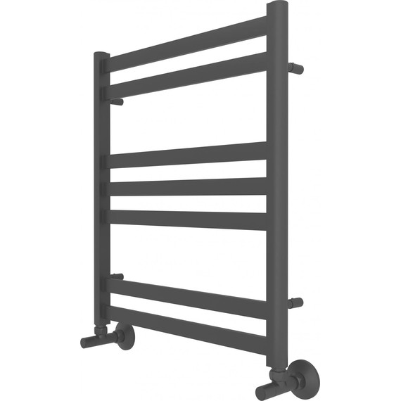 Полотенцесушитель водяной Aquatek Сириус П7 500х600 мм AQ DP0760BL, чёрный муар фото 6