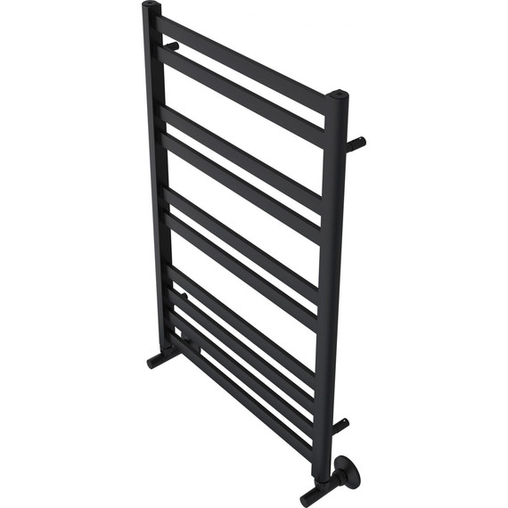 Полотенцесушитель водяной Aquatek Сириус П10 500х800 мм AQ DP1080BL, чёрный муар фото 2