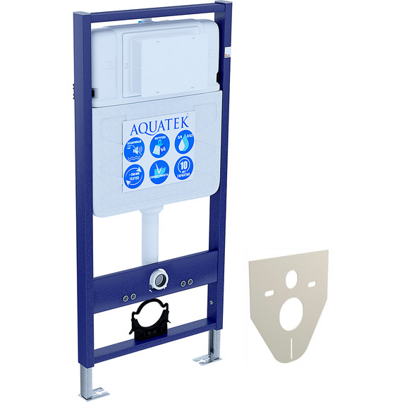 Унитаз с инсталляцией Aquatek Set Альтаир-013 4в1 фото 3