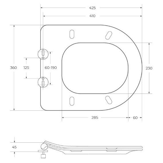 Инсталляция с подвесным безободковым унитазом BelBagno Loto BB070CHR/SC/BB026/BB041CR (кнопка смыва, хром) - 11 Инсталляция с подвесным безободковым унитазом BelBagno Loto BB070CHR/SC/BB026/BB041CR (кнопка смыва, хром) фото 11