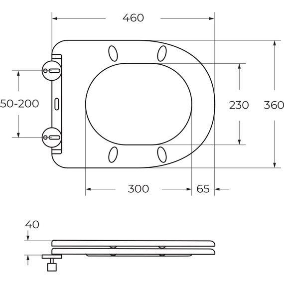 Унитаз приставной безободковый BelBagno Flay-R BB1003CBR/SC с крышкой микролифт - 11 Унитаз приставной безободковый BelBagno Flay-R BB1003CBR/SC с крышкой микролифт фото 11