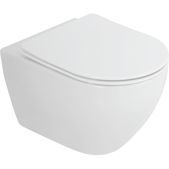 Инсталляция BelBagno с подвесным безободковым унитазом Cezares Stylus-Tor CZR-6601-TH-TOR/CZR2316SC/BB026/BB081CR (кнопка смыва, хром) фото 3