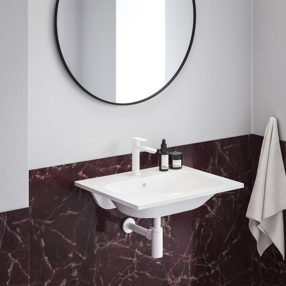 Смеситель для раковины Ravak Eleganta EL 012.10WV X070253, белый матовый - 2 Смеситель для раковины Ravak Eleganta EL 012.10WV X070253, белый матовый фото 2