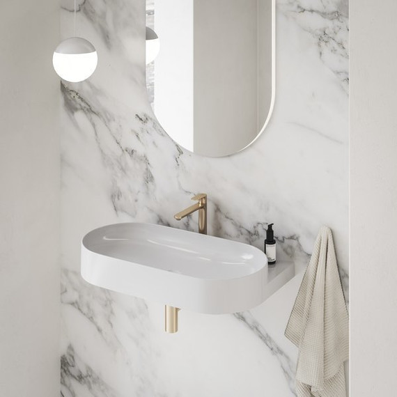 Смеситель для раковины Ravak Eleganta EL 014.60RGB X070388, розовое золото - 2 	Смеситель для раковины Ravak Eleganta EL 014.60RGB X070388, розовое золото фото 2