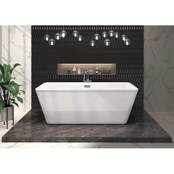 Ванна отдельностоящая Aima Icon 170x75 см фото 3