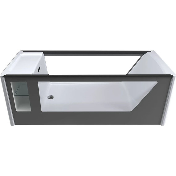 Ванна отдельностоящая Aima Genesis 180x75 см фото 2