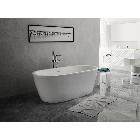 Ванна отдельностоящая Aima Tondo 174x80 см фото 3