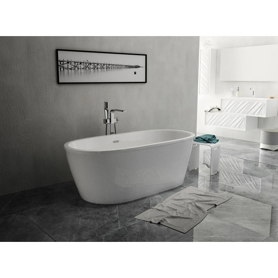 Ванна отдельностоящая Aima Tondo 174x80 см фото 5